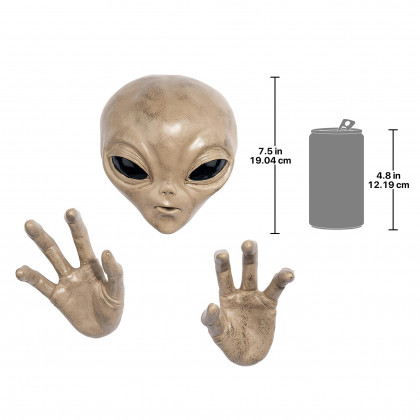 Toscano - Roswell the Alien Wall Sculpture