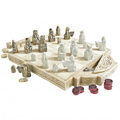 Toscano - Isle of Lewis Chess Set with Board