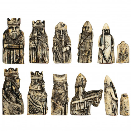 Toscano - Isle of Lewis Chess Set with Board