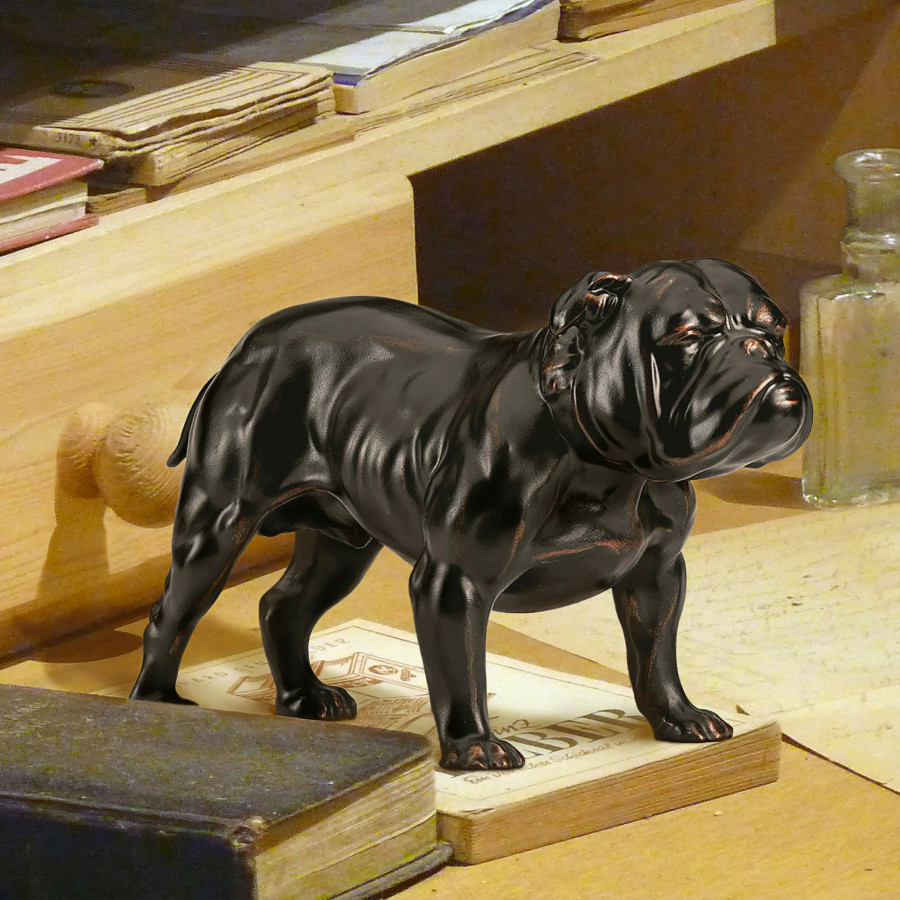 Toscano - Lord Byrons Bulldog Statue