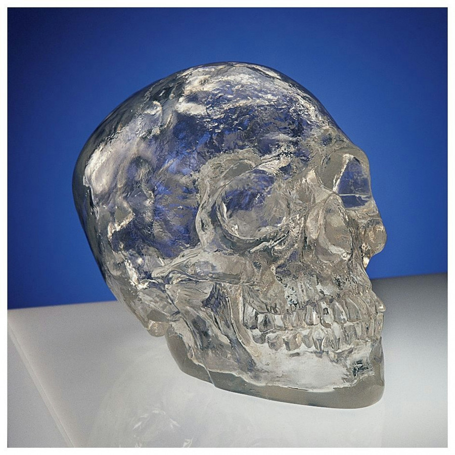 Toscano - Wisdom Journey Faux Crystal Skull Statue