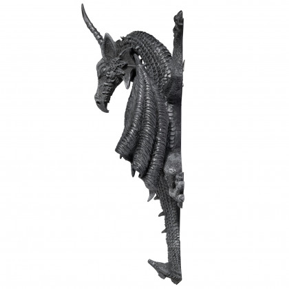 Toscano - Horned Dragon of Devonshire Gothic Wall Sculpture