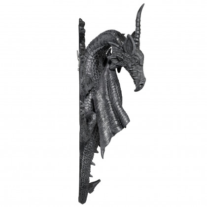 Toscano - Horned Dragon of Devonshire Gothic Wall Sculpture