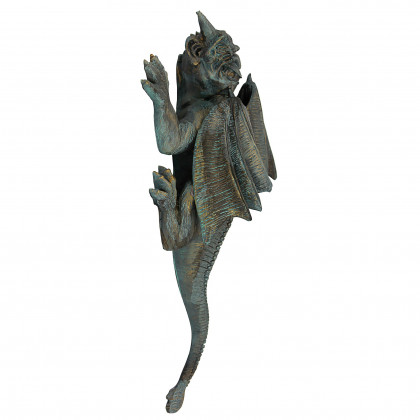 Toscano Gargoyle Demon on the Loose Wall Sculpture - Medium