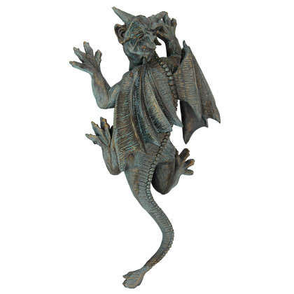 Toscano Gargoyle Demon on the Loose Wall Sculpture - Medium