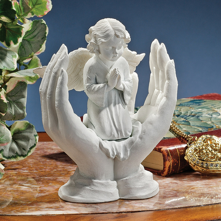 Toscano - Prayers of an Angel Bonded Marble Statue