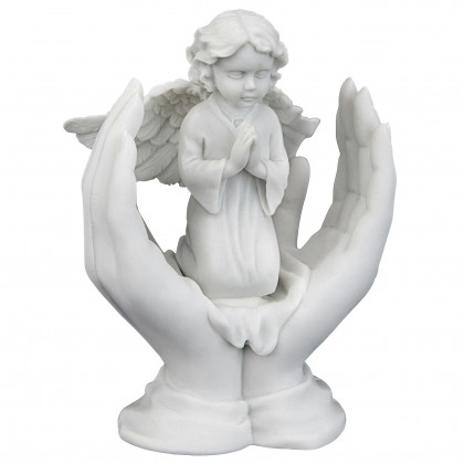 Toscano - Prayers of an Angel Bonded Marble Statue
