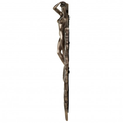 Toscano - Angelic Wings of Nature Mirrored Wall Sculpture