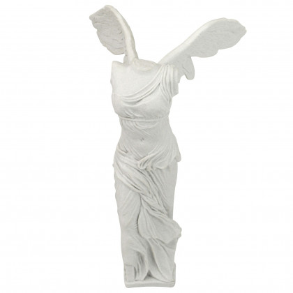 Toscano - Nike of Samothrace Bonded Marble Statue Desktop