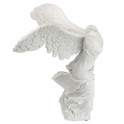 Toscano - Nike of Samothrace Bonded Marble Statue Desktop