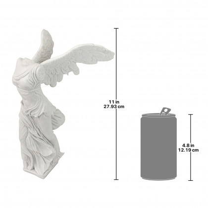 Toscano - Nike of Samothrace Bonded Marble Statue Desktop