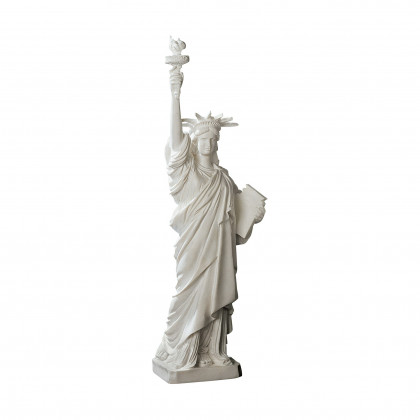 Toscano - Liberty Enlightening the World Bonded Marble Resin Statue