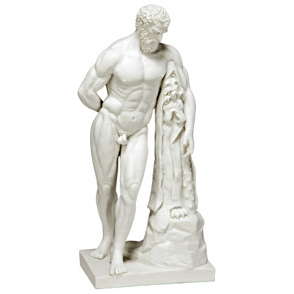 Toscano - Greek God Farnese Hercules Bonded Marble Statue