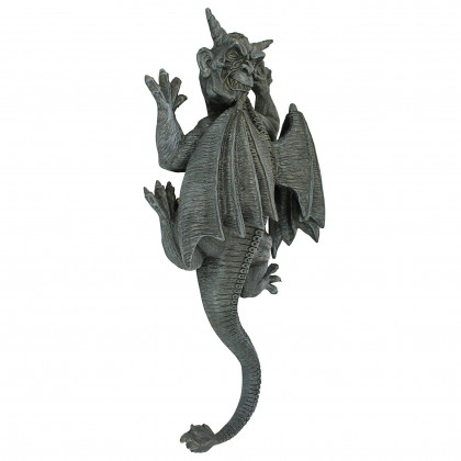 Toscano Gargoyle Demon on the Loose Wall Sculpture - Large
