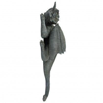 Toscano Gargoyle Demon on the Loose Wall Sculpture - Large