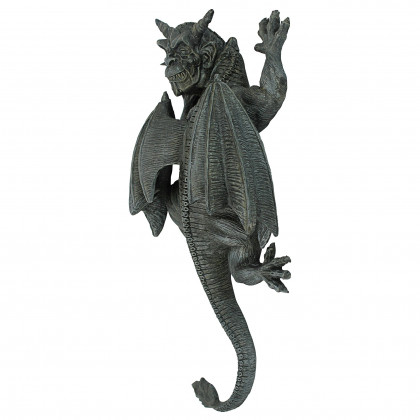 Toscano Gargoyle Demon on the Loose Wall Sculpture - Large