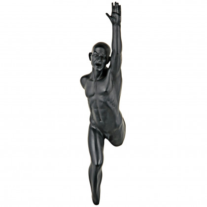 Toscano - Facing the Future Nude Male Wall Sculpture