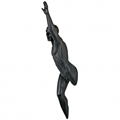 Toscano - Facing the Future Nude Male Wall Sculpture