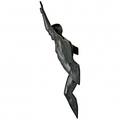 Toscano - Facing the Future Nude Male Wall Sculpture