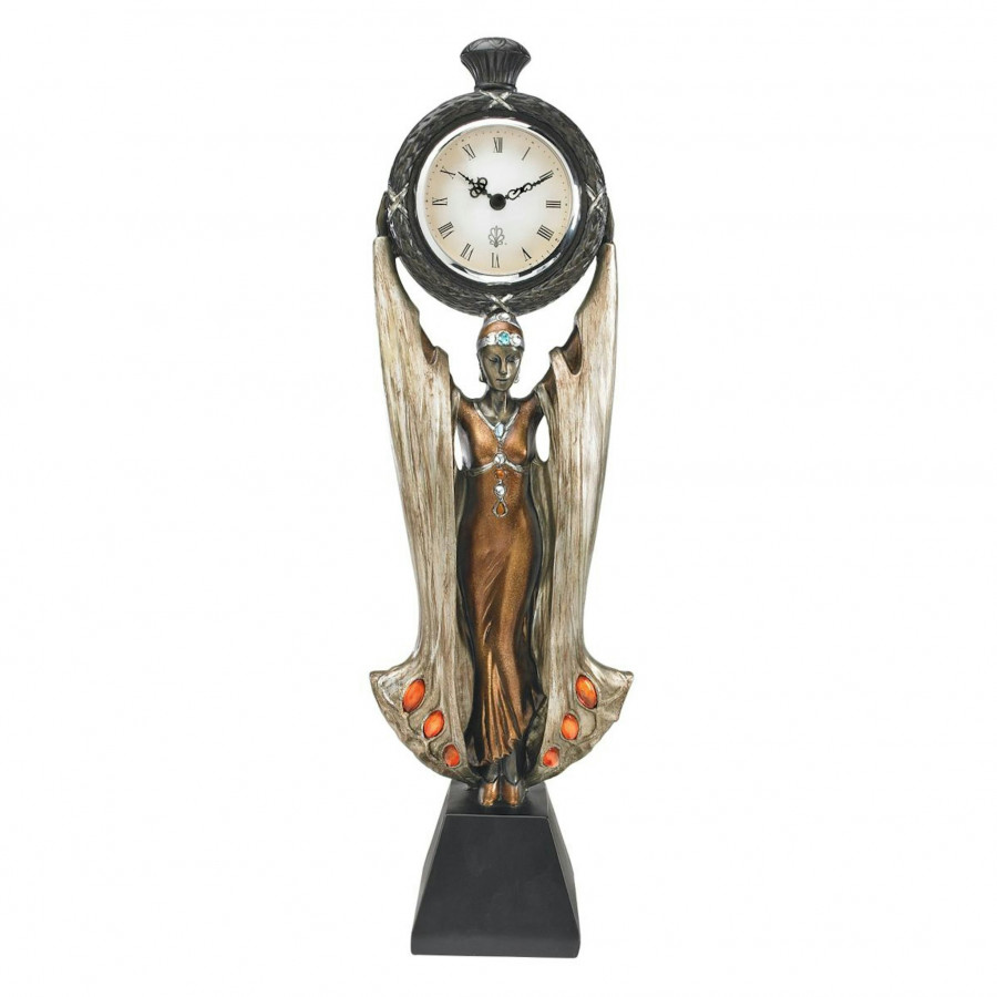 Toscano - Fortune Muse Sculptural Clock