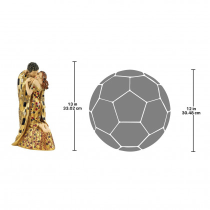 Toscano - The Kiss by Klimt Lovers Statue