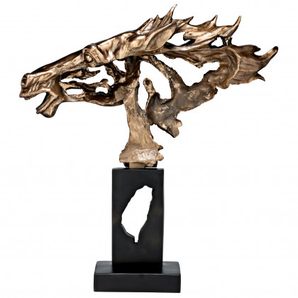 Toscano - Running Wild Stallion Horse Statue