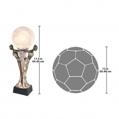 Toscano - Destiny Muse Illuminated Sculpture
