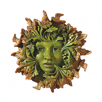 Toscano Somerset Wall Sculpture - Greenwoman