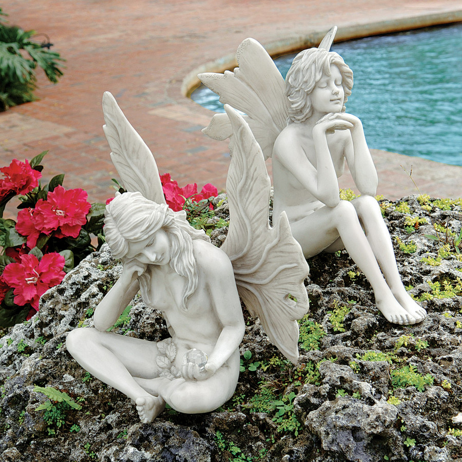 Toscano - Set of The Secret Garden Fairy Statues