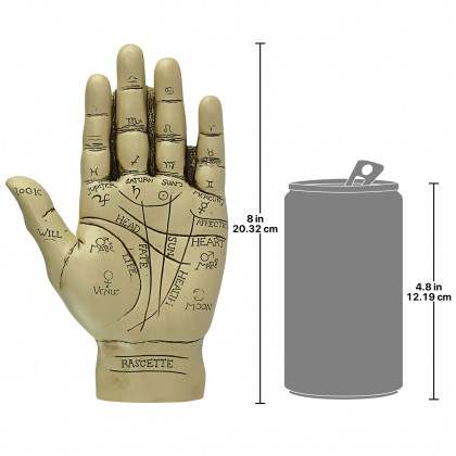 Toscano - The Palmistry Hand Statue