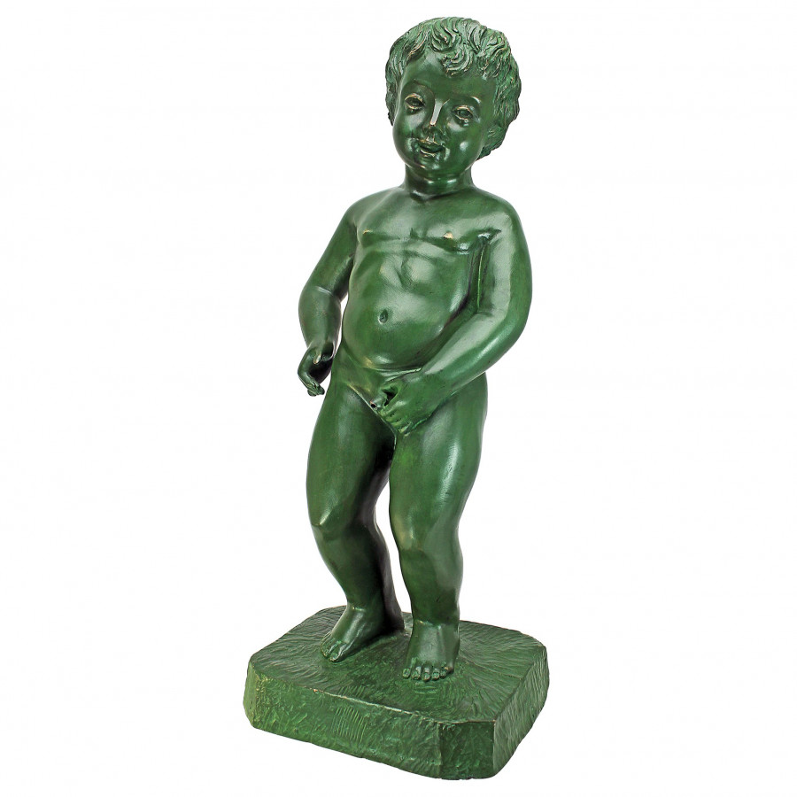 Toscano - The Peeing Boy of Brussels Garden Statue