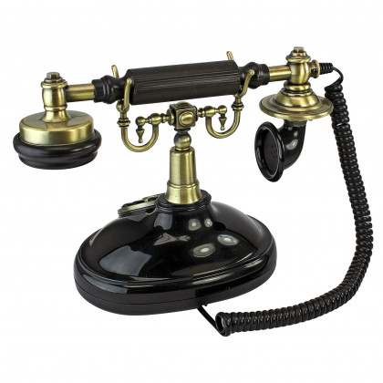 Toscano - Brittany Neophone 1929 Reproduction Telephone in Black