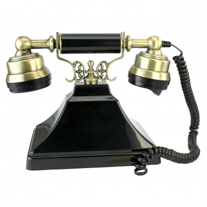 Toscano - Royal Victoria 1938 Reproduction Telephone in Black