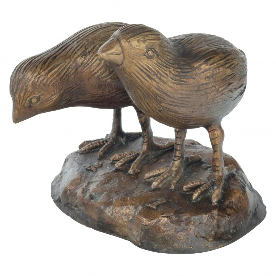 Toscano - California Quail Solid Garden Statue