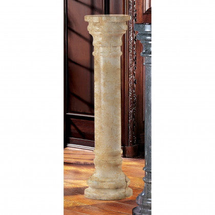 Toscano Verona Solid Medium Column - Beige, Marble