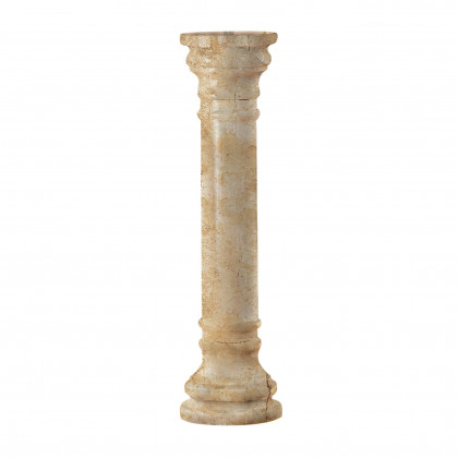 Toscano Verona Solid Large Column - Beige, Marble