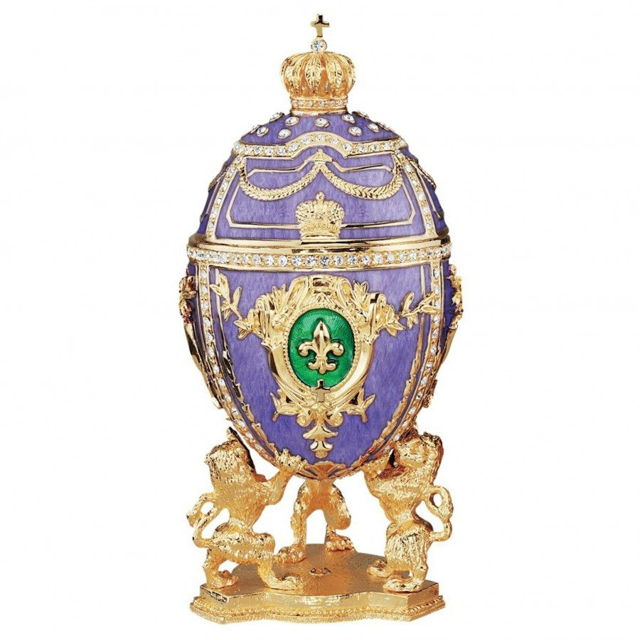 Toscano - Royal Romanov-Style Collectible Enameled Egg