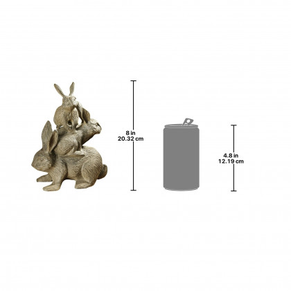 Toscano - Bunched Bunnies Rabbit Statue