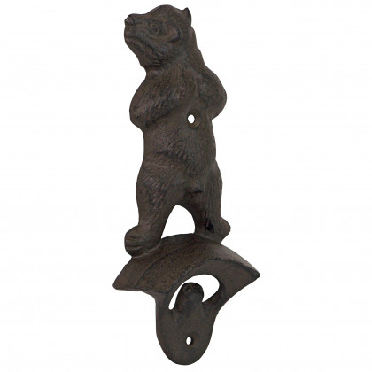 Toscano - Growling Grizzly Forest Bear Wall Mount Bottle Opener