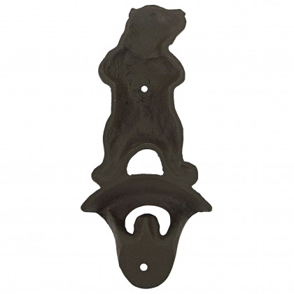 Toscano - Growling Grizzly Forest Bear Wall Mount Bottle Opener