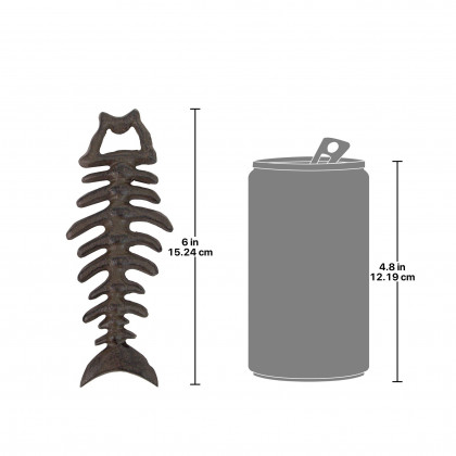 Toscano - Fish Bones Skeleton Bottle Opener