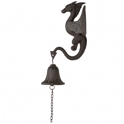 Toscano - Castle Dragon Gothic Bell in Iron