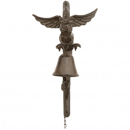 Toscano - Florentine Dragon Gothic Doorbell in Cast Iron