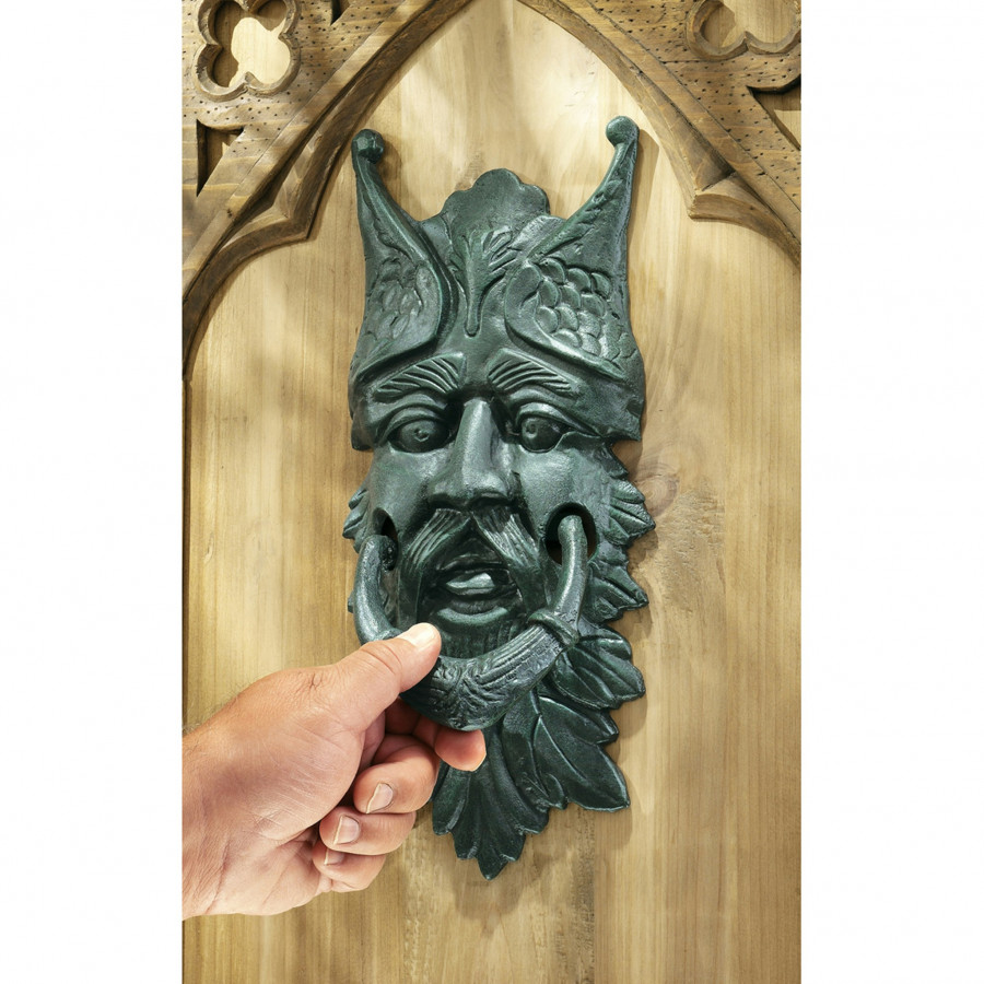 Toscano - Castle Gladstone Gothic Greenman Door Knocker