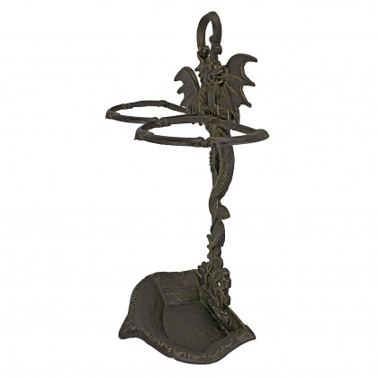Toscano - Wyvern Dragon Iron Walking Stick Holder