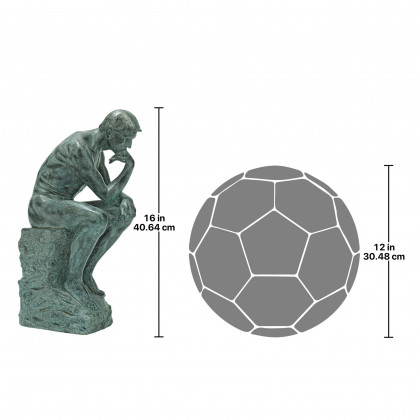 Toscano - Rodin Thinker Medium Statue