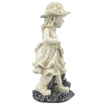 Toscano Young Gardener Girl Rebecca Statue - Medium