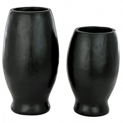 Toscano - Set of Contemporary Cubist African Mask Sculptural Vase