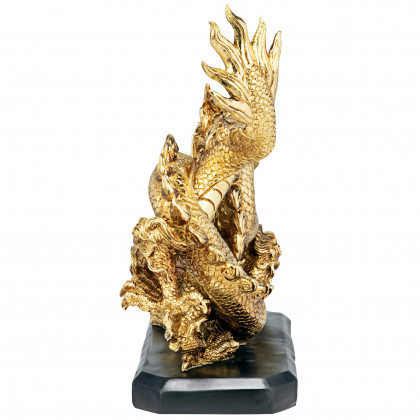 Toscano - Emperor’s Golden Dragon Asian Statue