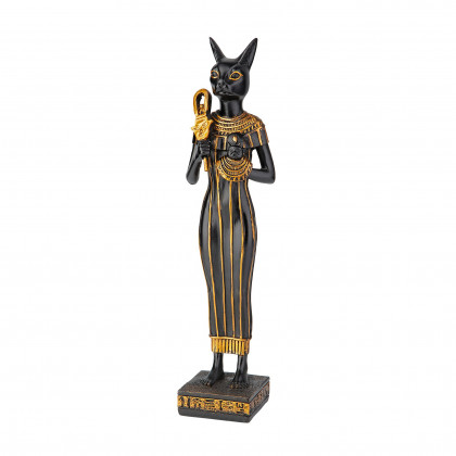 Toscano - Standing Egyptian Cat Goddess Bastet Statue